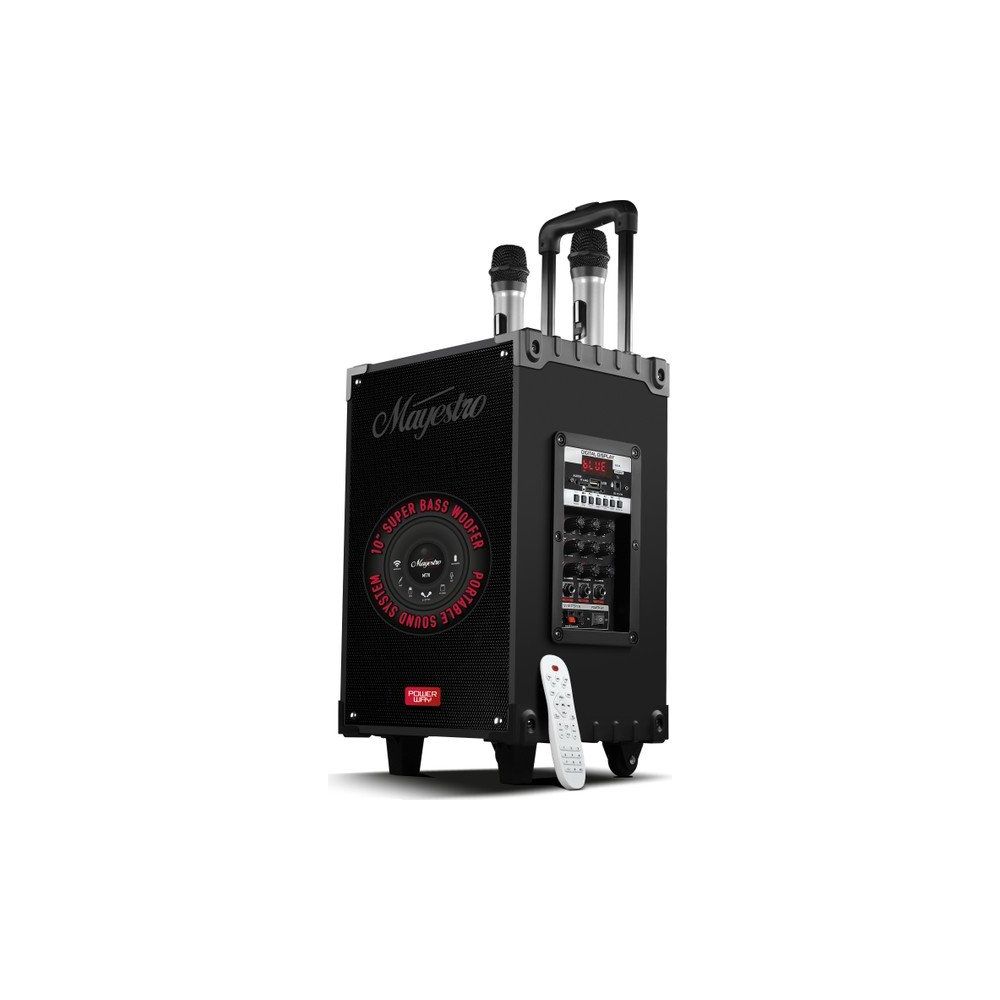 Powerway MT90 Siyah Taşınabilir Amfi Bluetooth Hoparlör