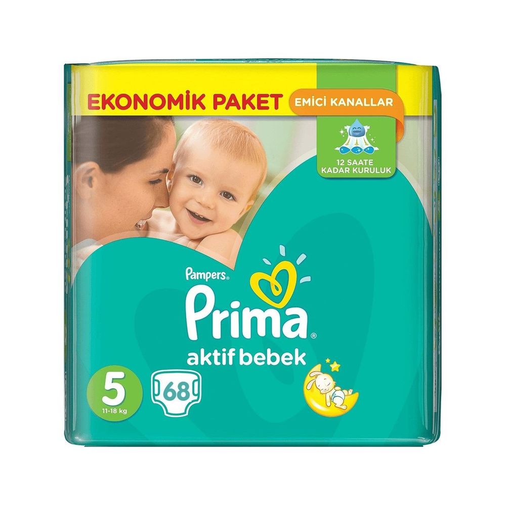 Prima Aktif Bebek Ekonomik Paket Maxi Plus 4 Beden 34 Adet 14538 Joker