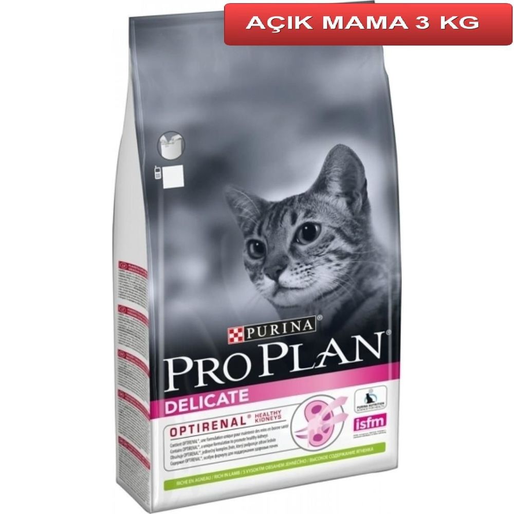 Pro Plan Delicate Kuzu Etli Yetiskin 3 Kg Kedi Mamasi Fiyatlari