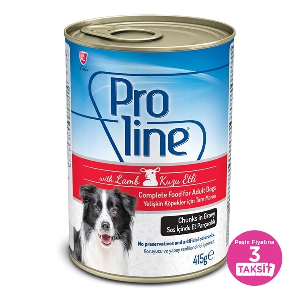 Proline 415 Gr Kopek Kuzu Etli Gravy Konserve Fiyatlari
