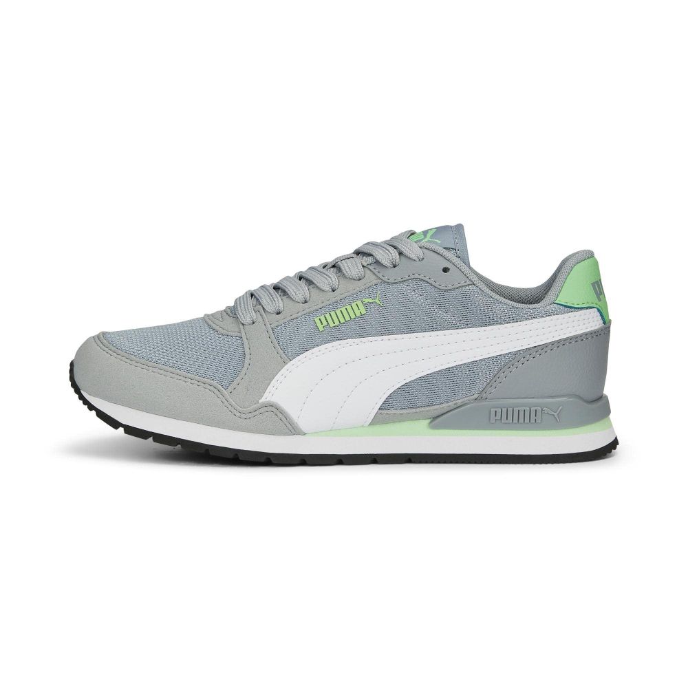 Puma 38551014 ST Runner V3 Mesh Jr Gri Kadın Koşu Ayakkabısı