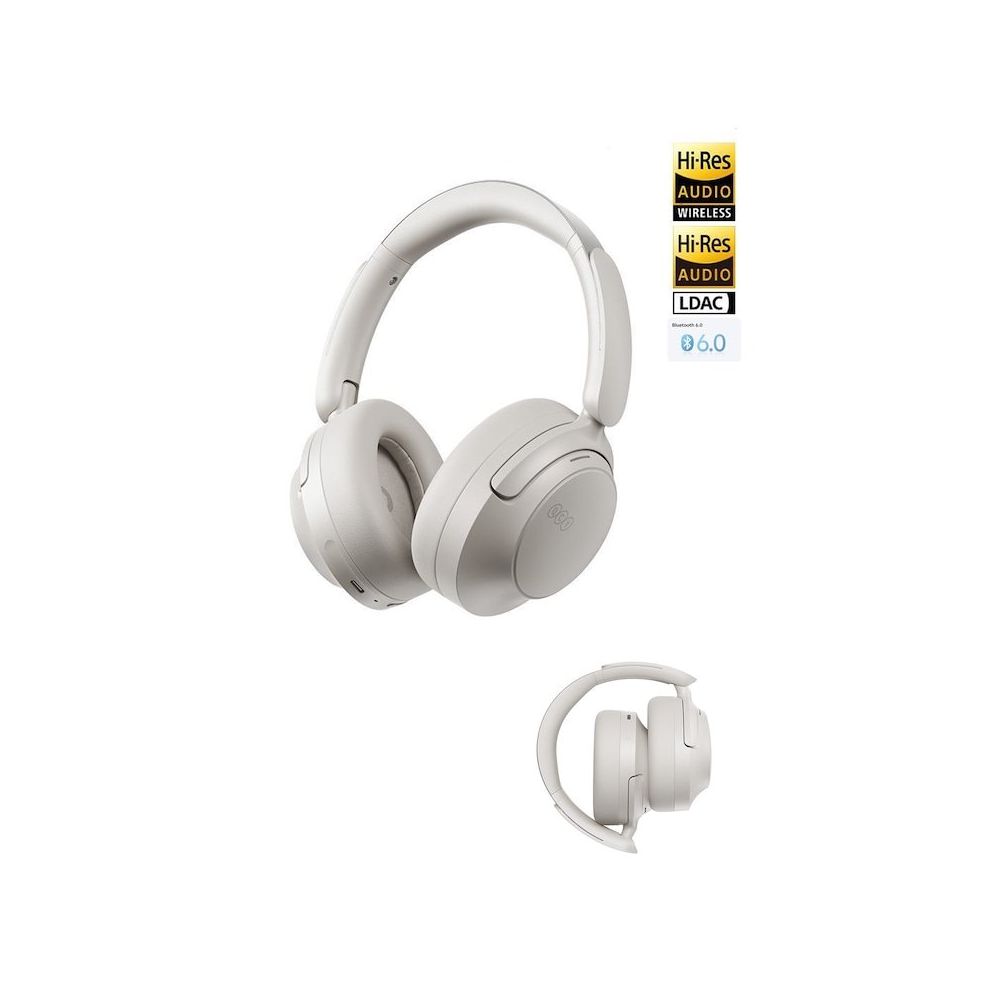QCY H3S Beyaz Bluetooth Kulaklık