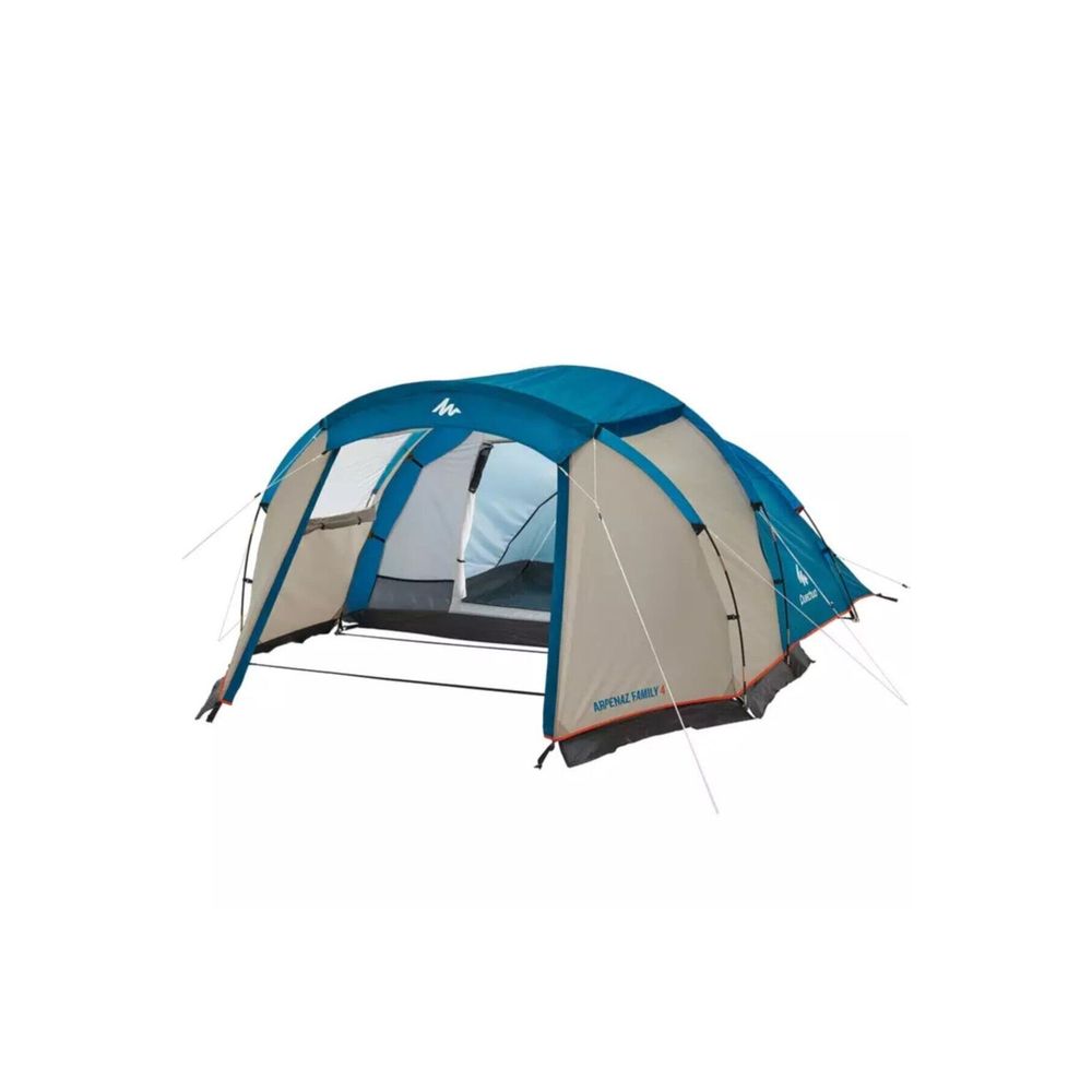 tienda de campaña familiar camping arpenaz 4.1 fresh&black