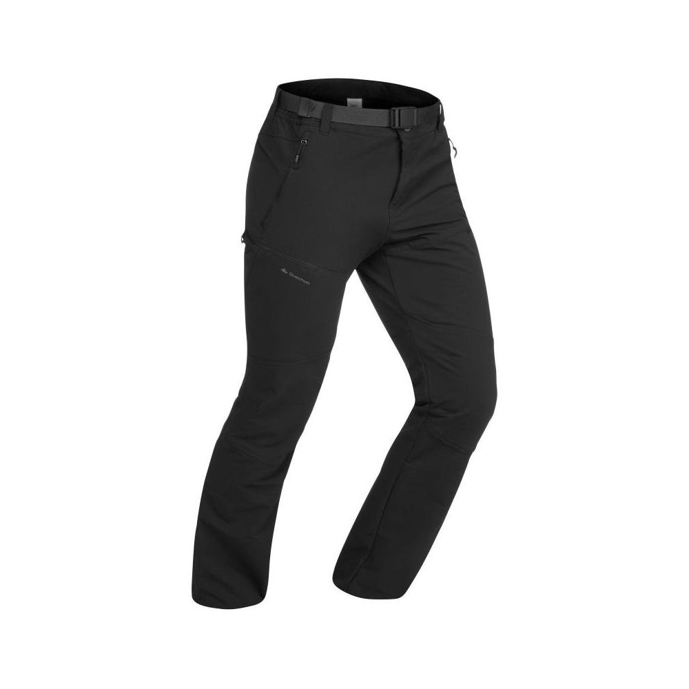 Buy Street Studio Decathlon -Snow Proof Trekking and Hiking Quick Dry  Polyester Cargo Pant - Regular fit Pant, Trouser - Black Color- MH500  (Small) at Amazon.in