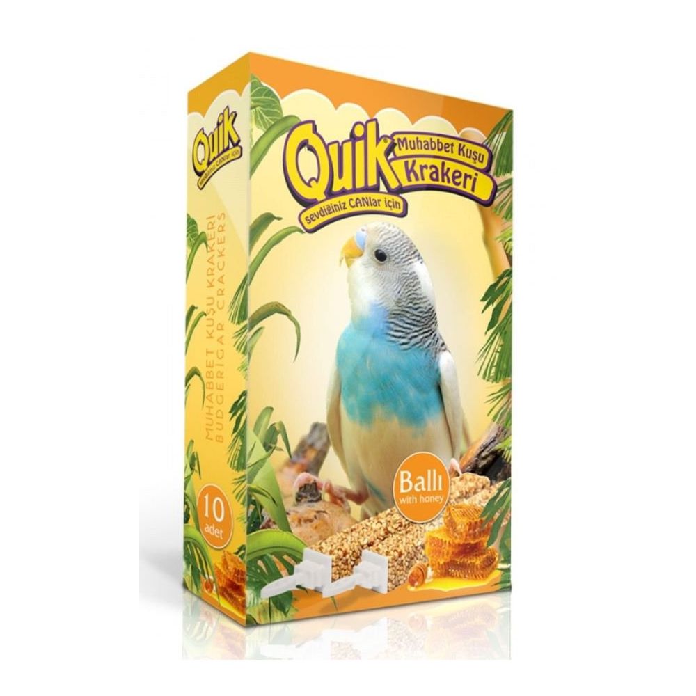 Quik Balli Muhabbet Kusu 3 Lu Kus Krakeri Fiyatlari
