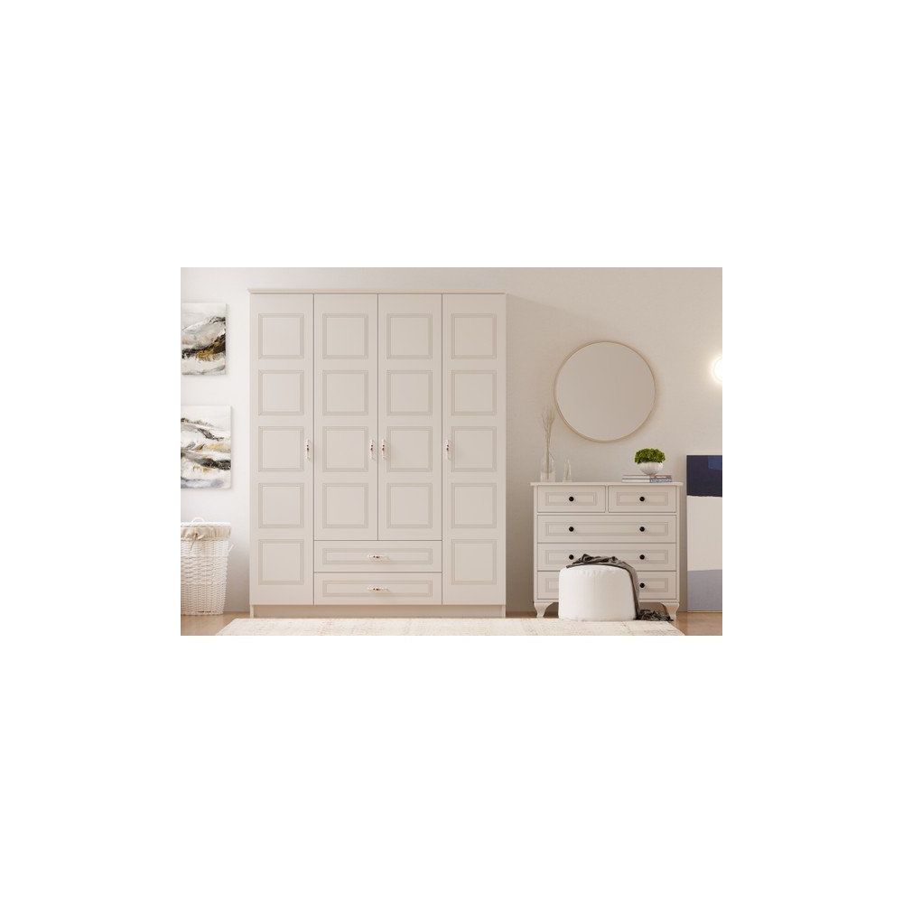 Rabi Asil 4 Kapak 2 Cekmeceli Country Gardrop Fiyatlari