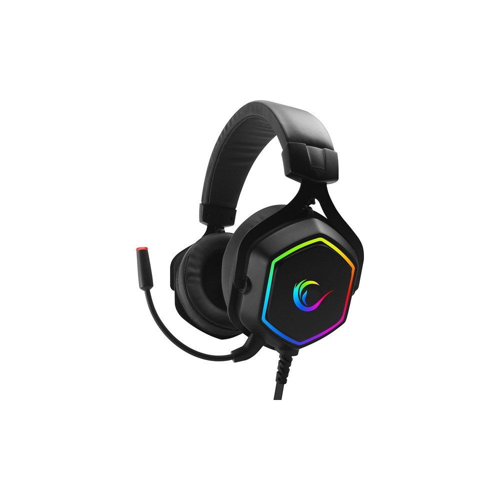 Rampage RM-K50 Select Siyah Usb 7.1 Rgb Ledli Gaming Mikrofonlu Oyuncu Kulaklık