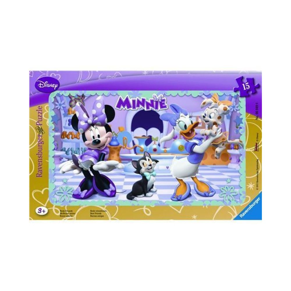 Ravensburger 060498 Disney Minnie Mouse 15 Parça Çocuk Puzzle