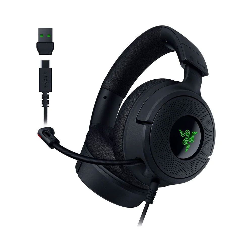 Razer Kraken V4 X RZ04-05180100-R3M1 Kablolu Siyah Oyuncu Kulaklığı