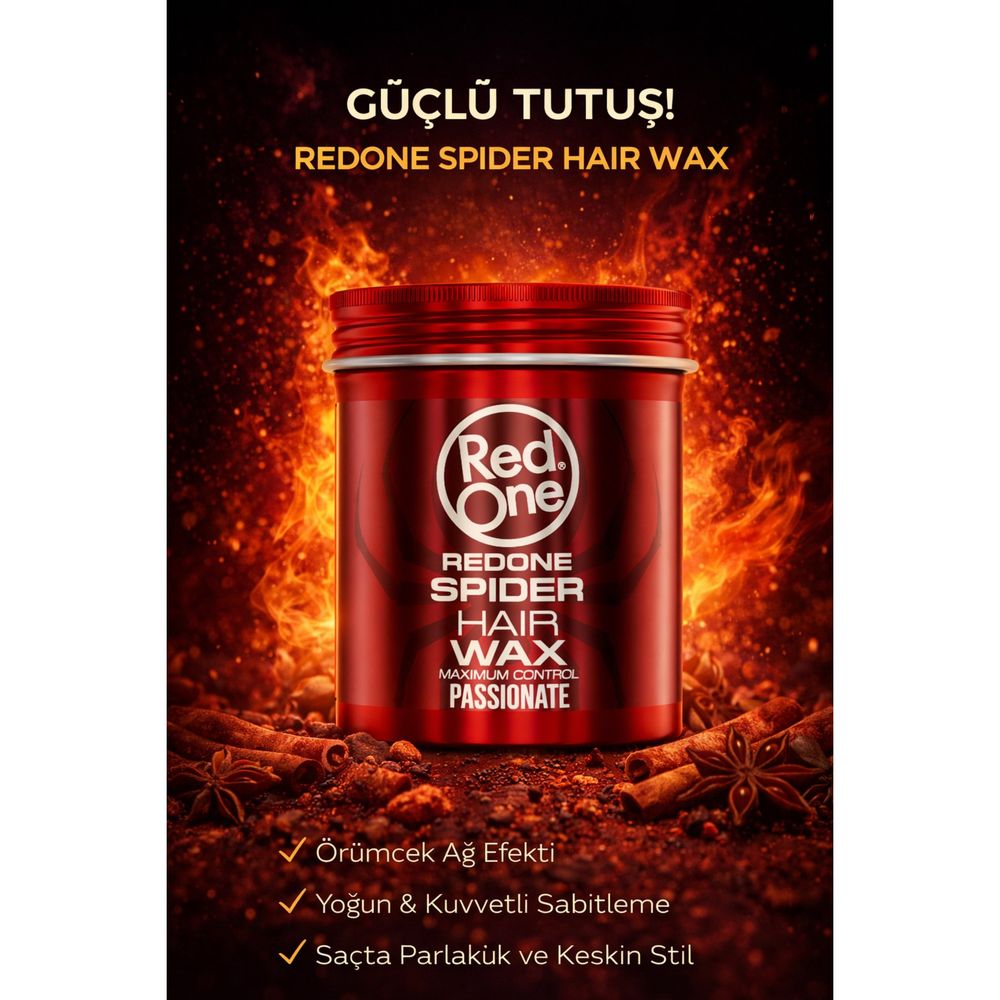 red-one-spider-hair-kirmizi-