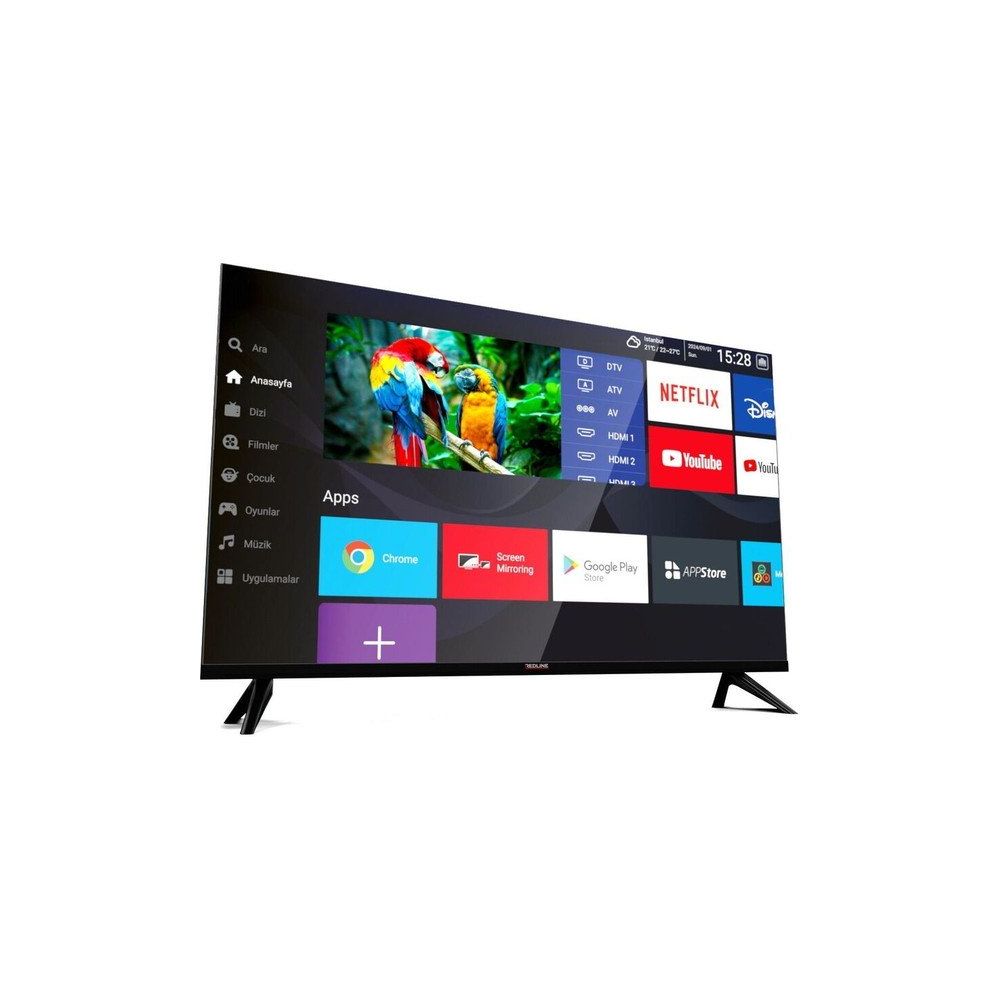 Redline GRT-50 50 inç 127 Ekran 4K Ultra HD Google LED TV