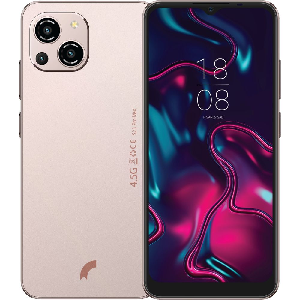 Reeder S23 Pro Max 128GB 6GB Ram Açık Pembe