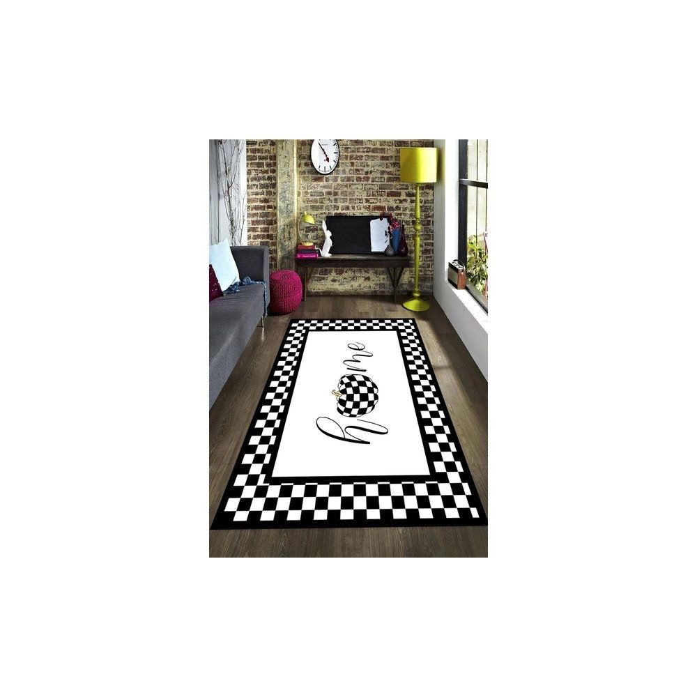 resmiro dama cerceve desenli lastikli dijital baski renkli 160x230 cm hali ortusu fiyatlari