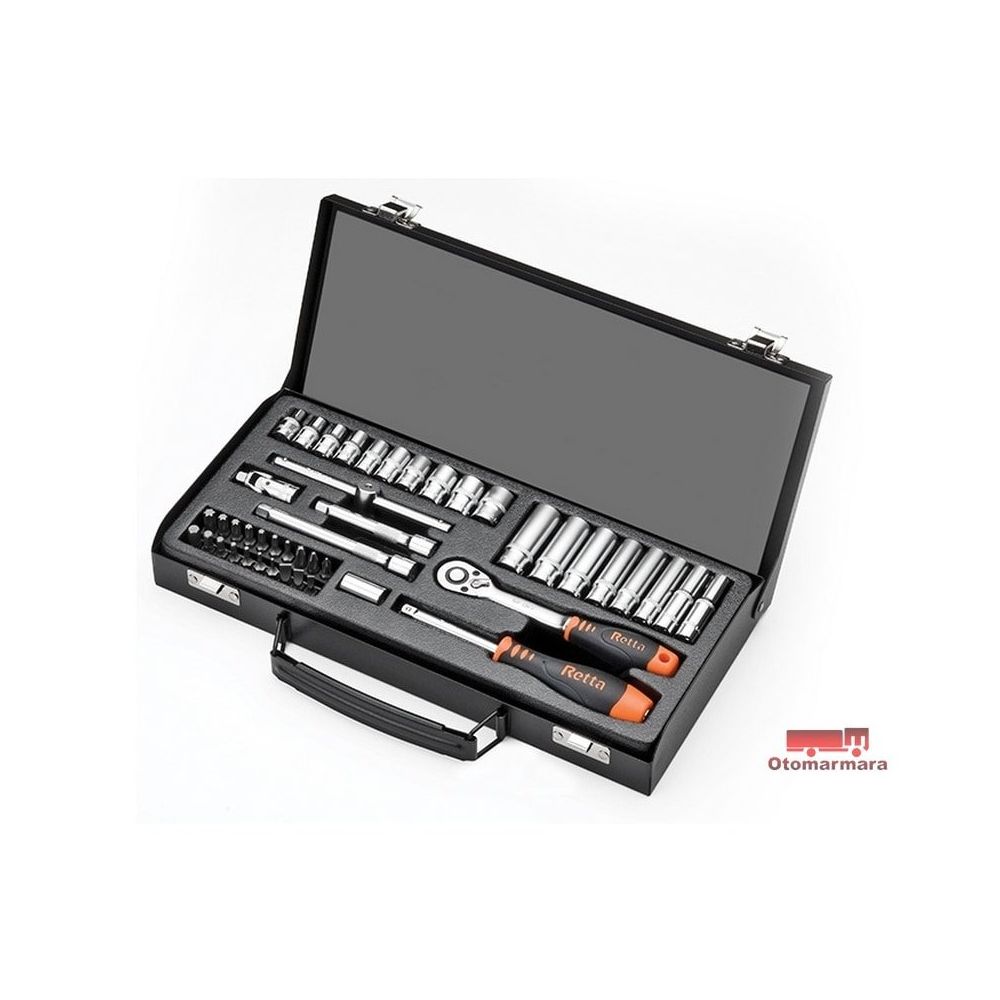 Retta RLT4501 1/4 45 Parça 6 Köşe Lokma Takımı Fiyatları