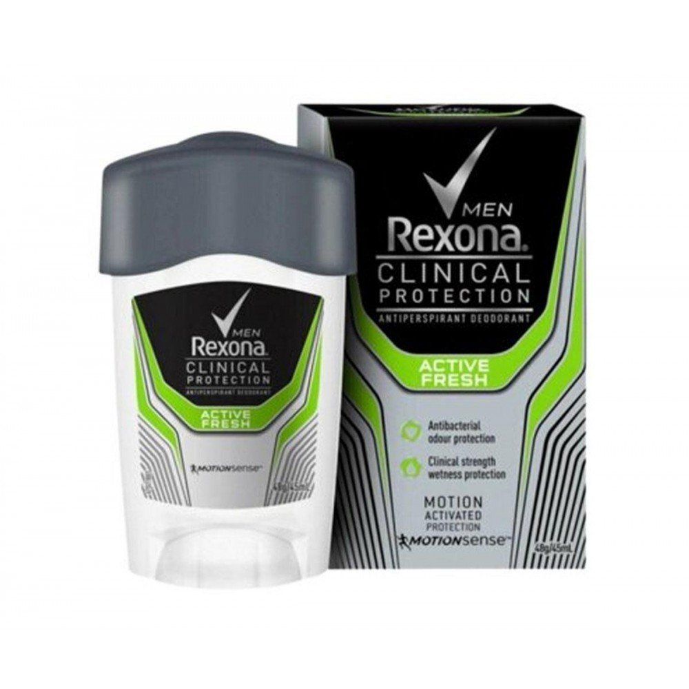 rexona men clinical protection active fresh krem 45 ml deodorant fiyatlari