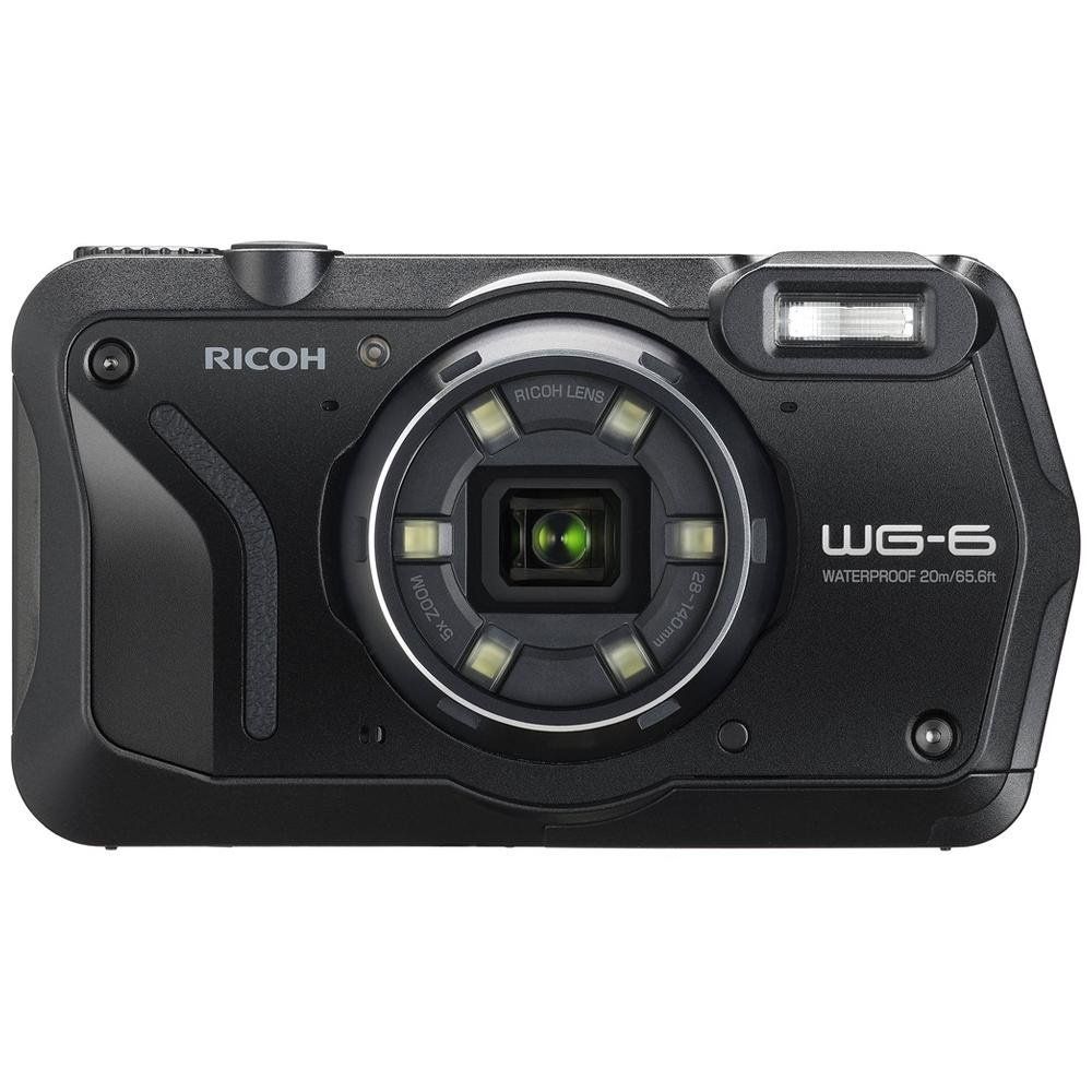 Ricoh WG-6 Siyah Su Geçirmez Dijital Kompakt Fotoğraf Makinesi