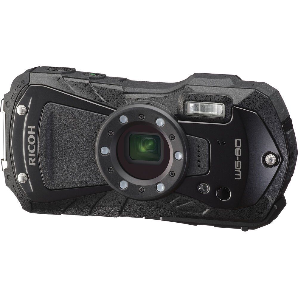 Ricoh WG-80 Siyah Dijital Fotoğraf Makinesi