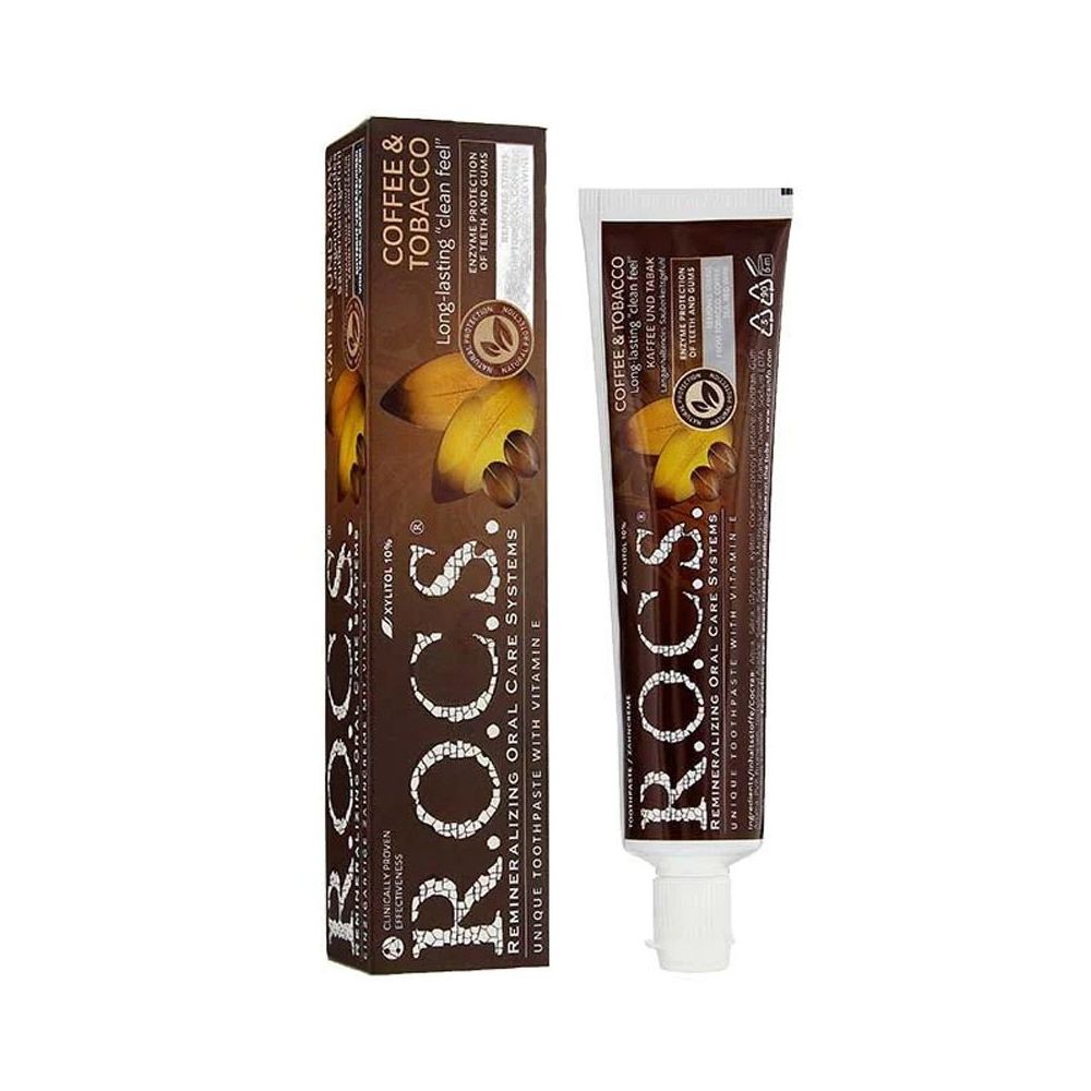 rocs coffee & tobacco Rocs Coffee&Tobacco 60 ml Diş Macunu Fiyatları