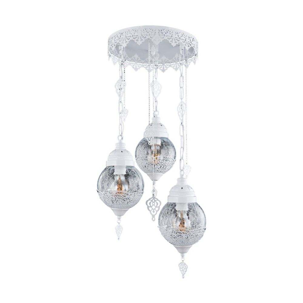 Ronisu Osmanli Beyaz 3 Lu Avize Fiyatlari