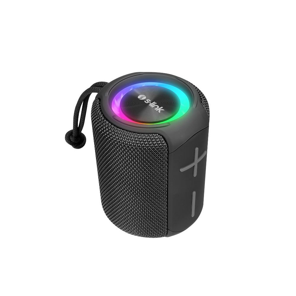 S-Link Roll S79 6W 1200mAh USB-TF-TWS-IPX5 Siyah Bluetooth Hoparlör