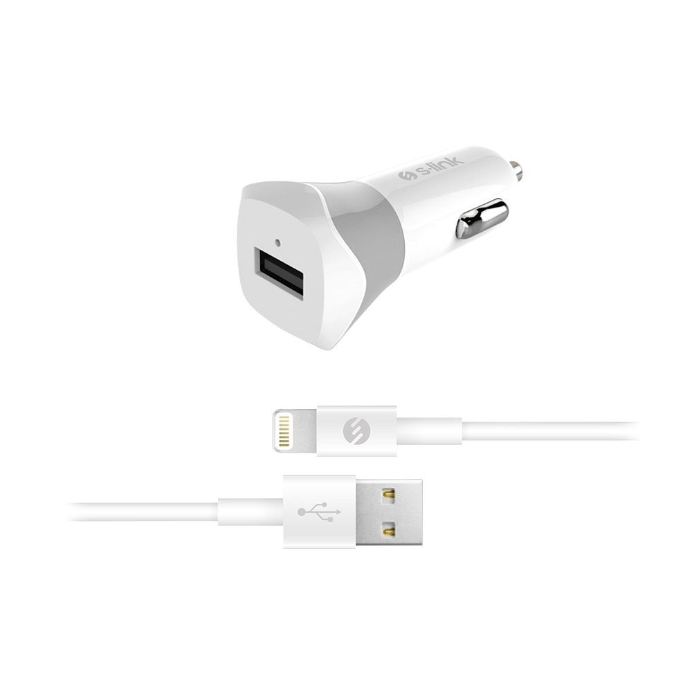 S-Link Swapp Lightning Kablolu Araç Şarj Cihazı