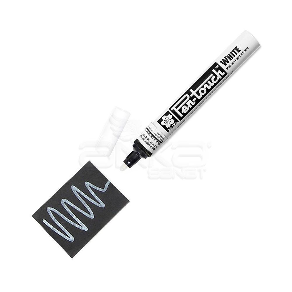 Sakura 2 mm Medium Beyaz Pen Touch Marker Kalem Fiyatları | Cimri