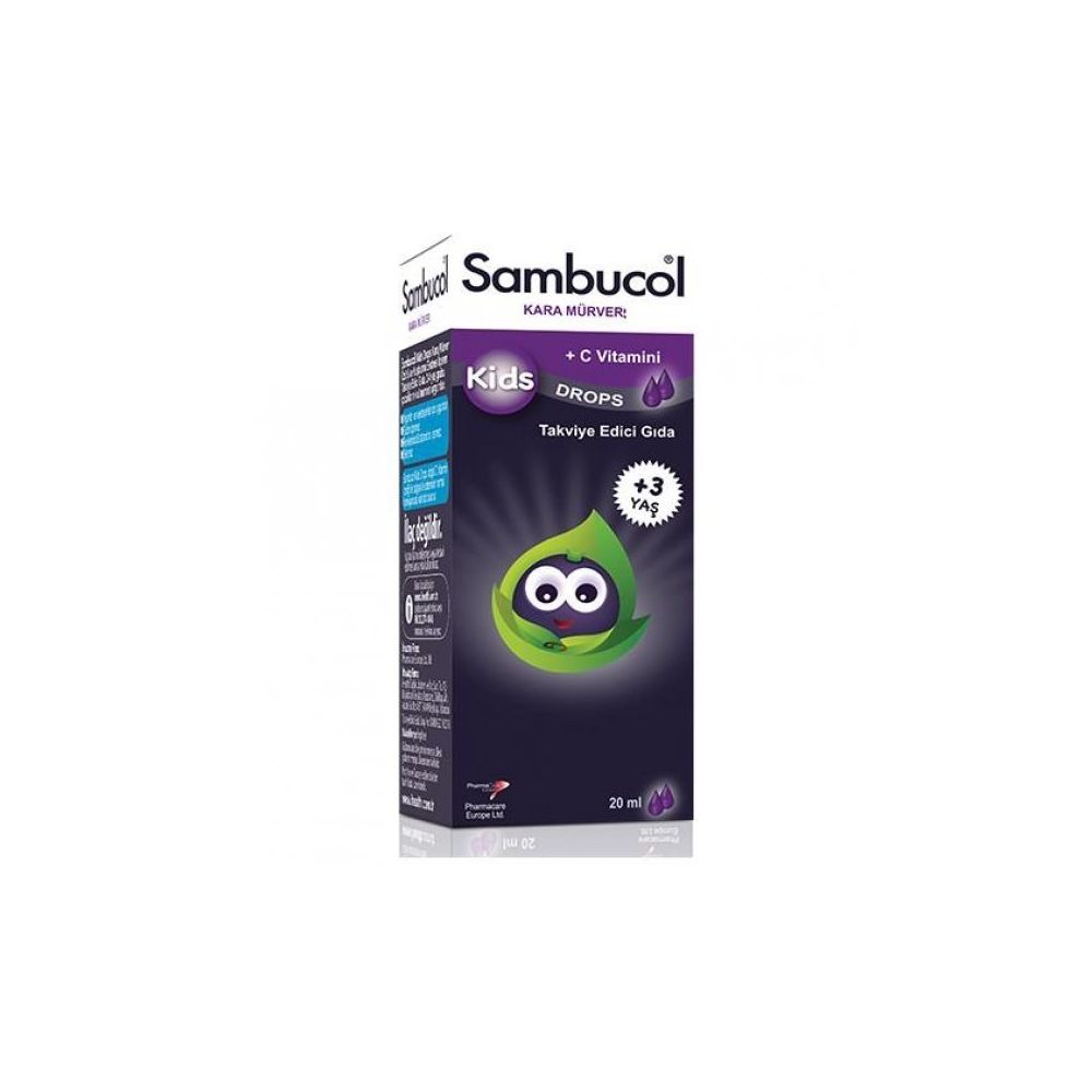 sambucol kids drops 20 ml kara murver fiyatlari