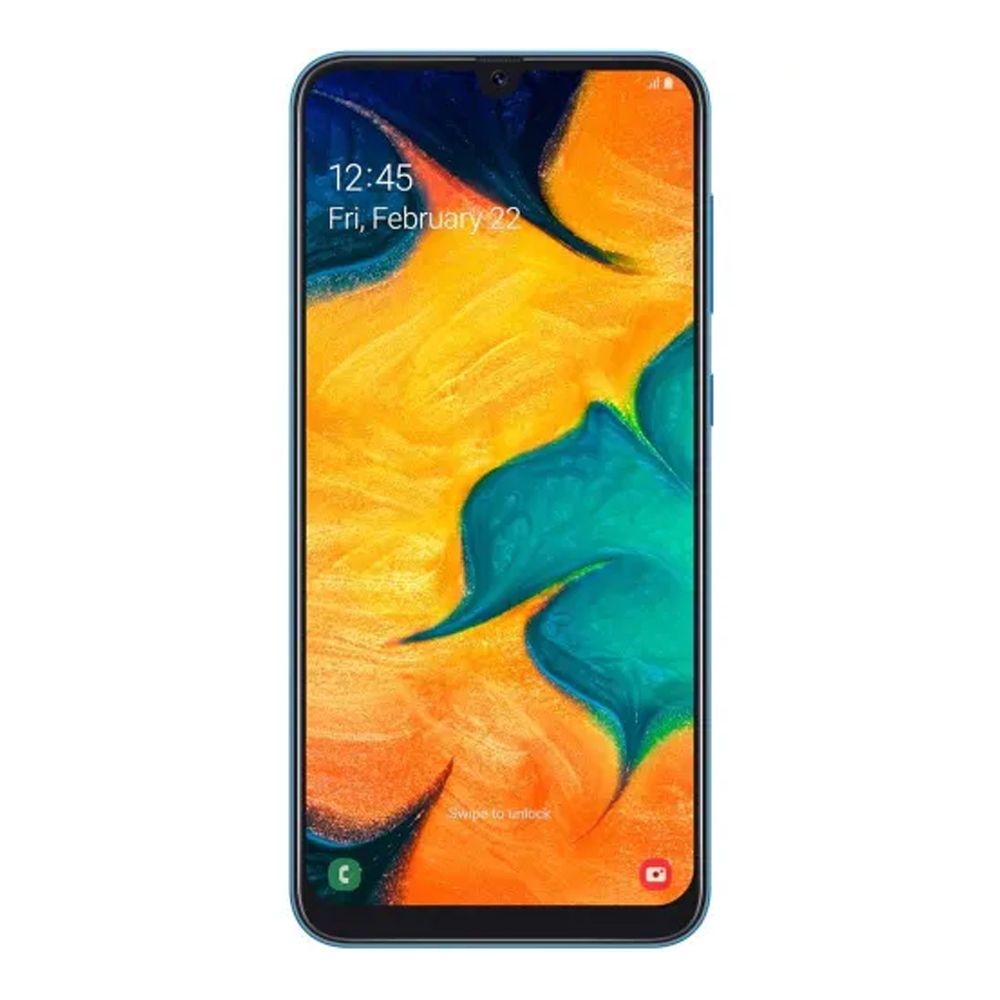 Samsung Galaxy A30 64GB 4GB 6.4 inç 16MP Akıllı Cep Telefonu Mavi