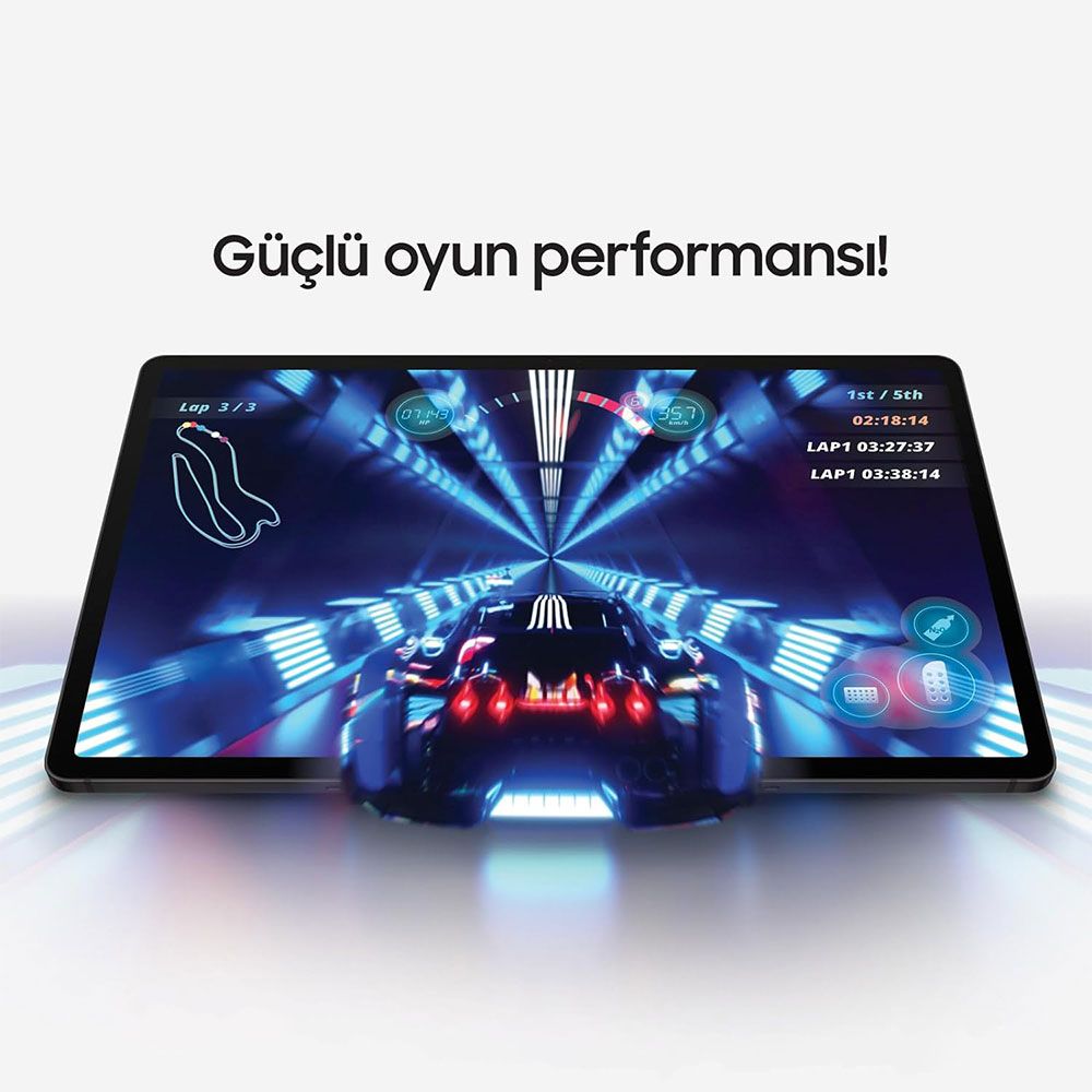 Samsung Galaxy Tab S9 Plus SM-X810 256GB 12.4 inç Koyu Gri Tablet