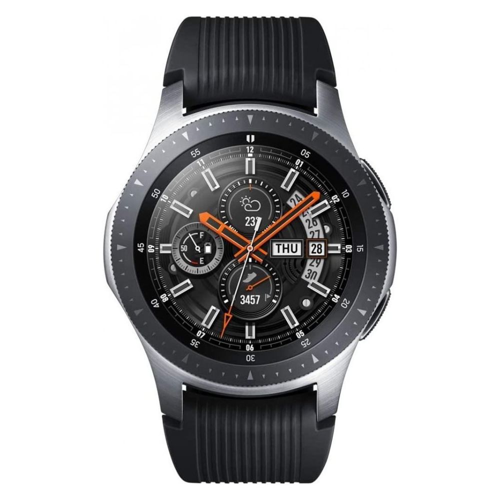 Samsung Galaxy Watch R800NZSATUR 46 mm Gümüş Akıllı Saat Teşhir- Outlet