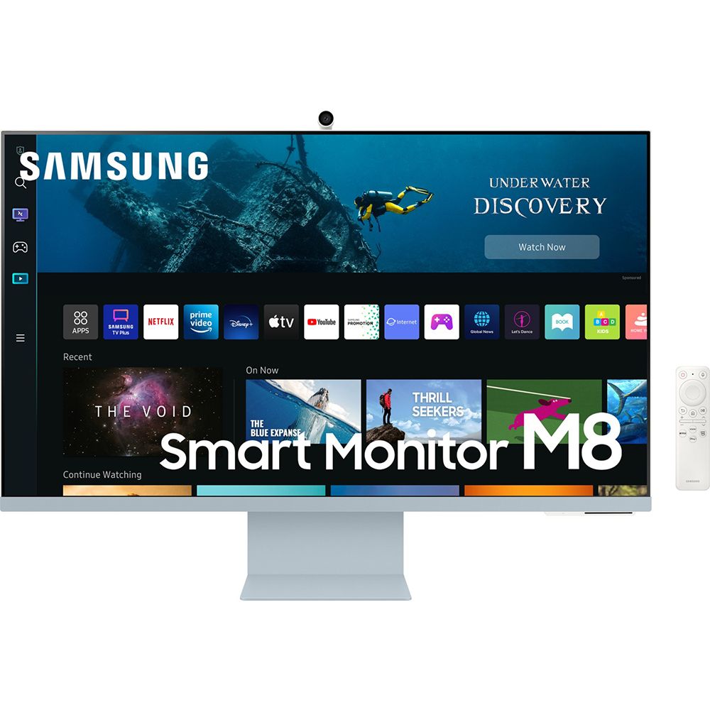 Samsung M8 LS32BM80BUUXUF 32 inç Mavi Smart Monitör