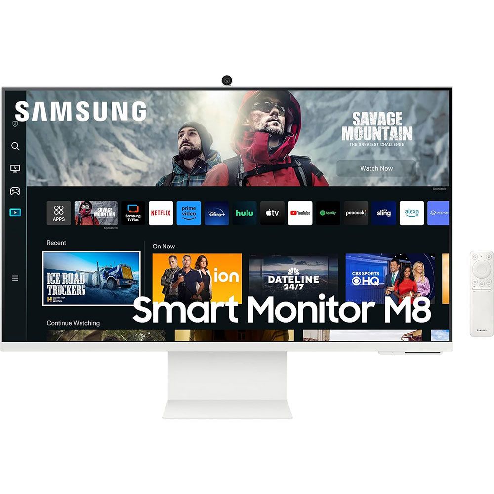 Samsung M8 M80C LS32CM801UUXUF 32 inç 4K Beyaz Akıllı Monitör