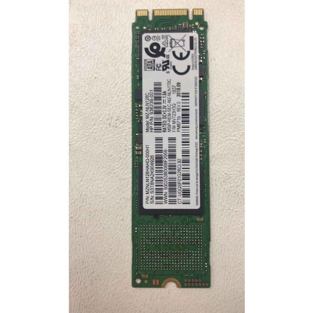 Samsung MZ-NLN128C PM871B 128GB M.2 2280 SATA 6Gb/s Outlet SSD