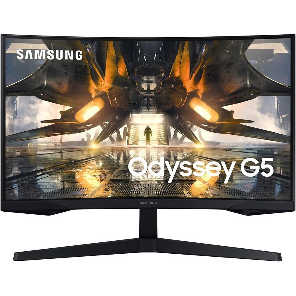 Samsung Odyssey G5 LS27AG550EUXUF 27 inç 165Hz 1ms Curved Oyuncu Monitörü