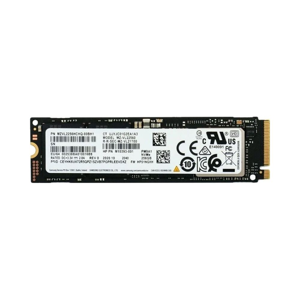 Samsung Pm9a1 Mz-Vl2256a 256 Gb M2 Nvme Ssd