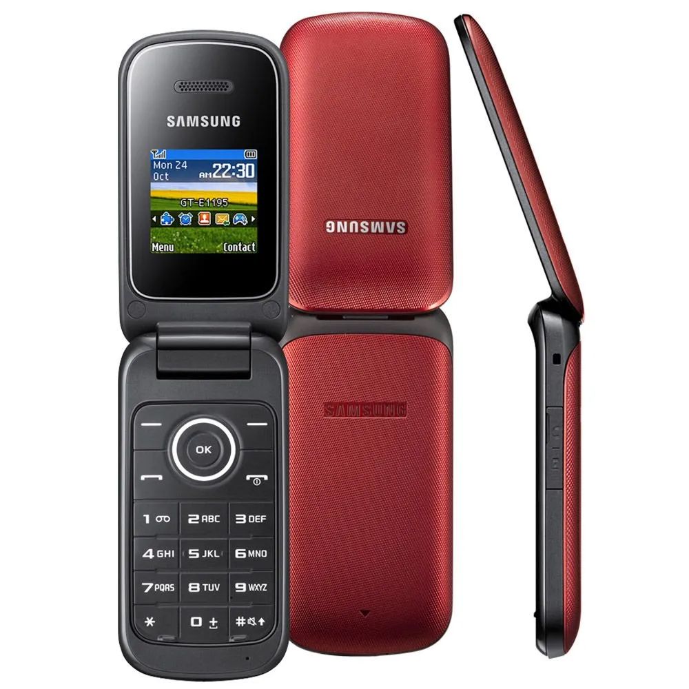 Samsung Ruby E1190 Kırmızı