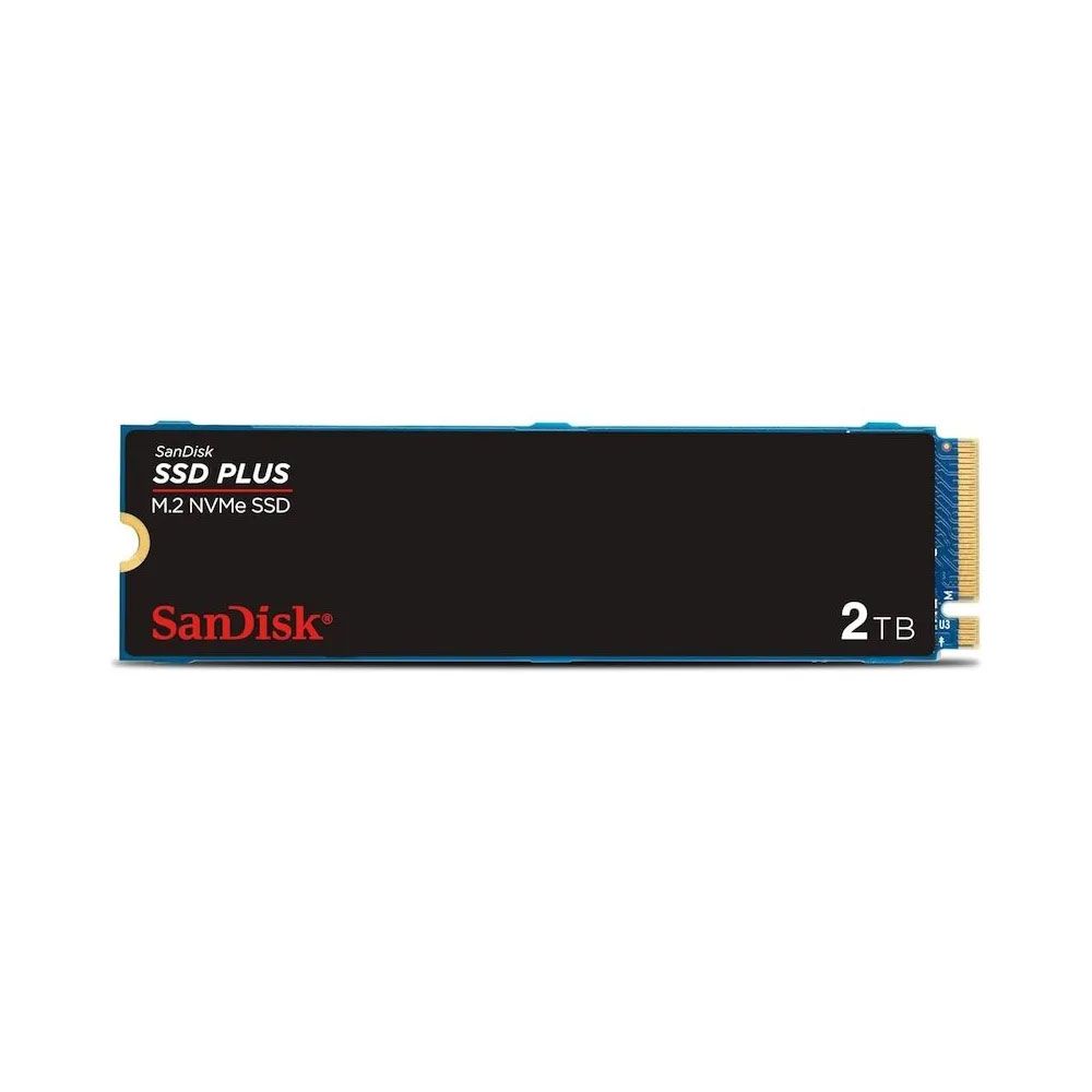 Sandisk SDSSDA3N-2T00-G26 SSD PLUS 2 TB 3200 MB-3000 MB/s M.2 PCIe Gen 3.0 NVMe SSD