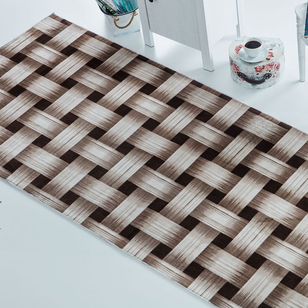 sarar kahve kesme kaydirmaz taban hali 80x300 cm yolluk fiyatlari