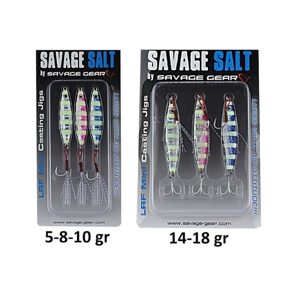 Savage Gear 3 Adet Turkish Zebra Mix Psycho Sprat LRF Jig