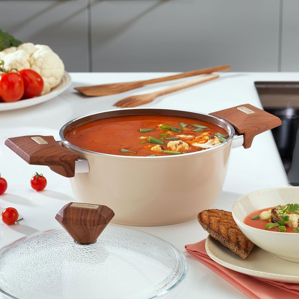 イマンジャルダンクリームキャニスター M＆ピッチャー＆フック＆ジャム＆トレセット Schafer Jasmine Seramik 7 Parça Krem Tencere Seti Fiyatları