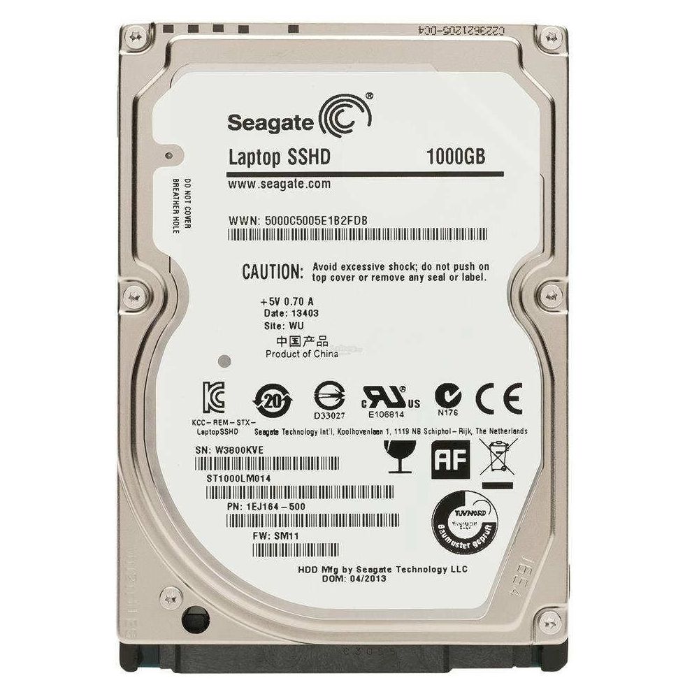 Seagate Laptop Thin SSHD 1TB+8GB ST1000LM014 Sabit Disk Fiyatları