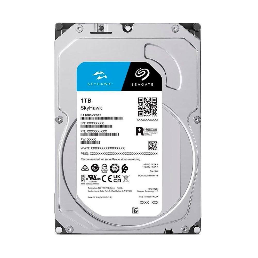 Seagate SkyHawk ST1000VX013 SATA 3.0 5400 RPM 3.5