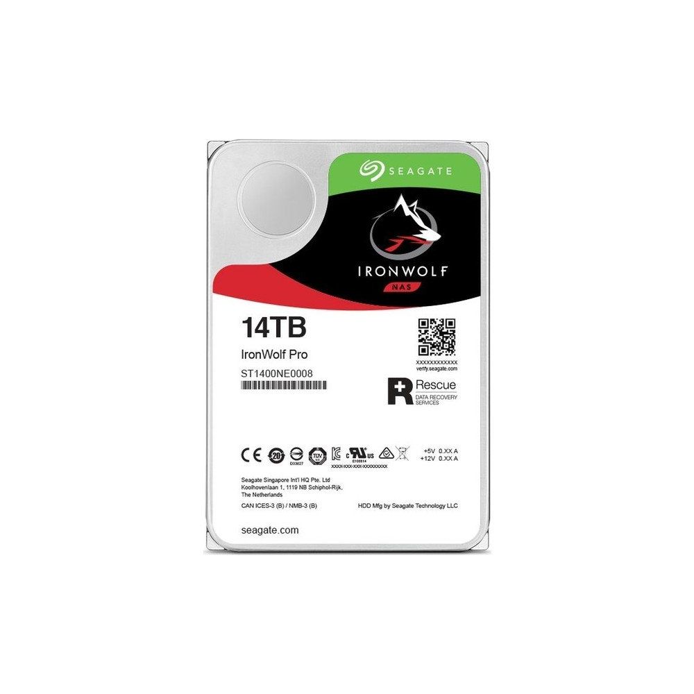 Seagate 3.5インチ内蔵HDD 14TB (ST14000NE0008) Amazon | Seagate IronWolf Pro 14TB 内蔵ハードドライブ NAS