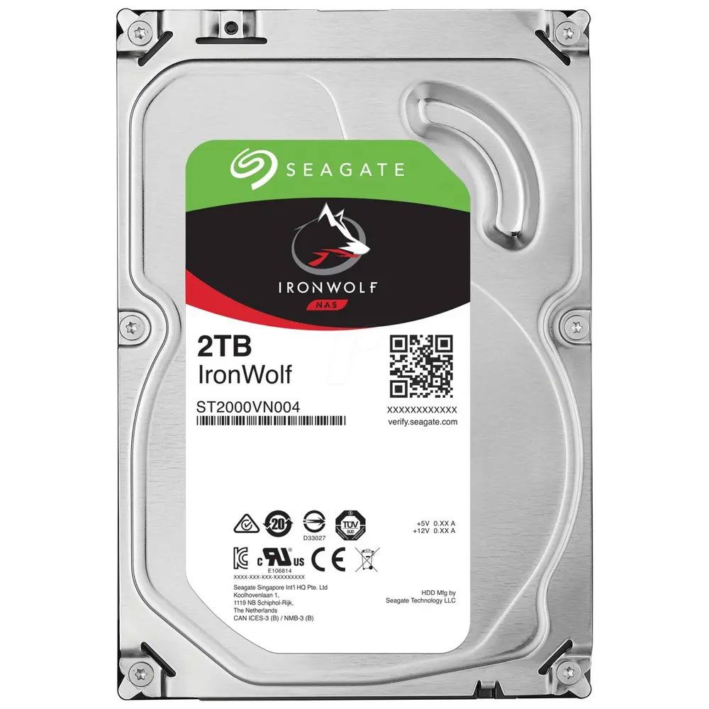 Seagate ST2000NT001 NAS 2 TB Ironwolf Pro USB 3.2 Dahili Sabit