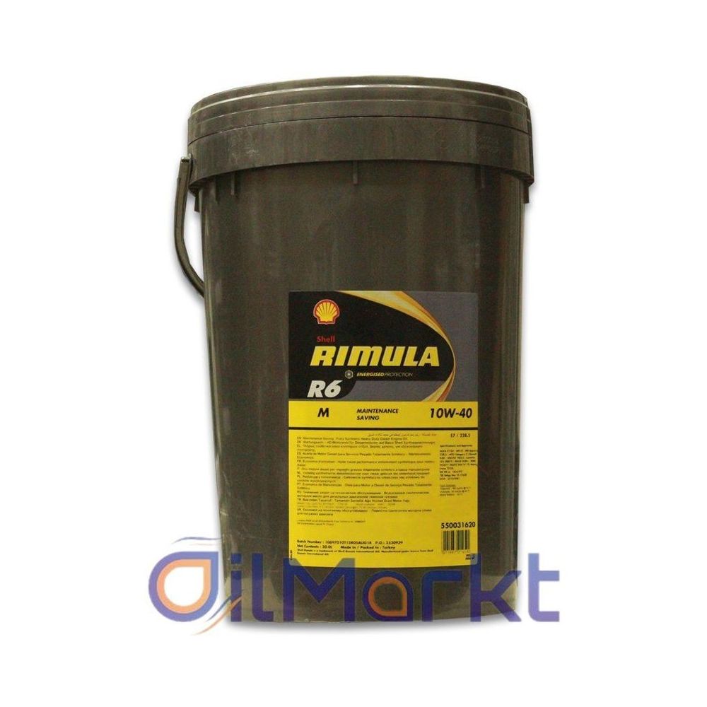 Shell R6 LM 10W-40 20 lt Rimula Fiyatları | Cimri