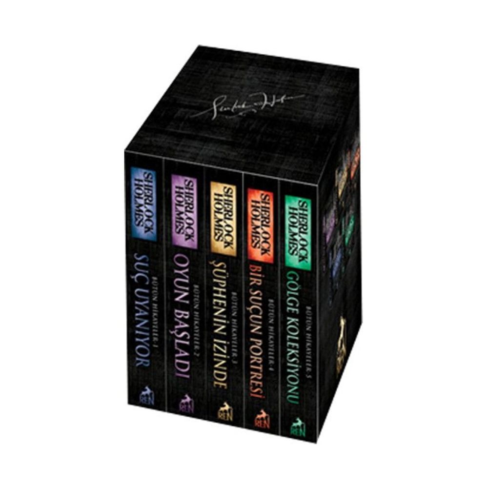 Sherlock Holmes - Bütün Hikayeler 5 Kitaplık Kutulu Set - s artur