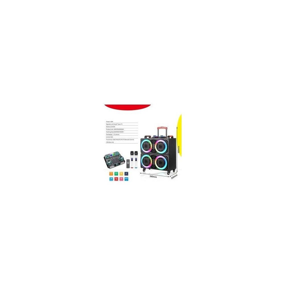 Sightzer NDR-8888 Büyük Boy Siyah Bluetooth Hoparlör