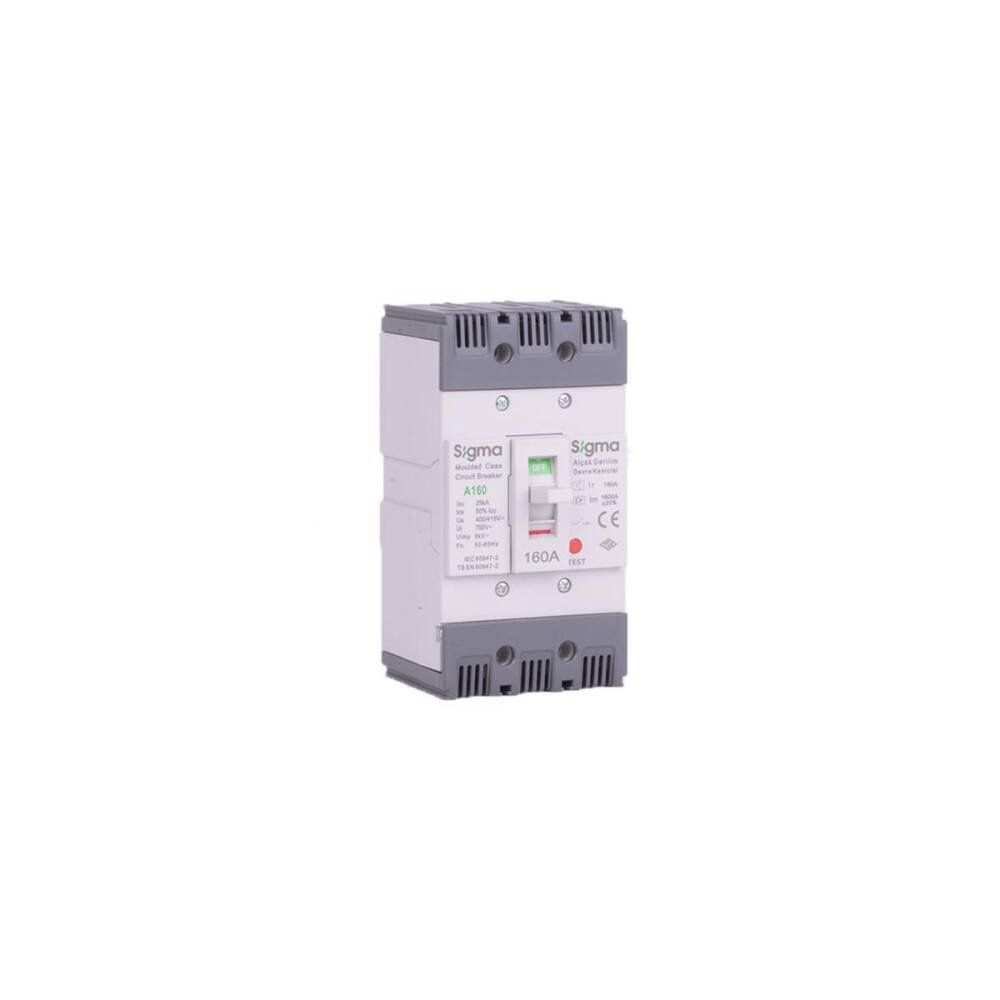 Sigma 3A160063 63A 25kA TM Ayarsız Kompakt Şalter Fiyatları