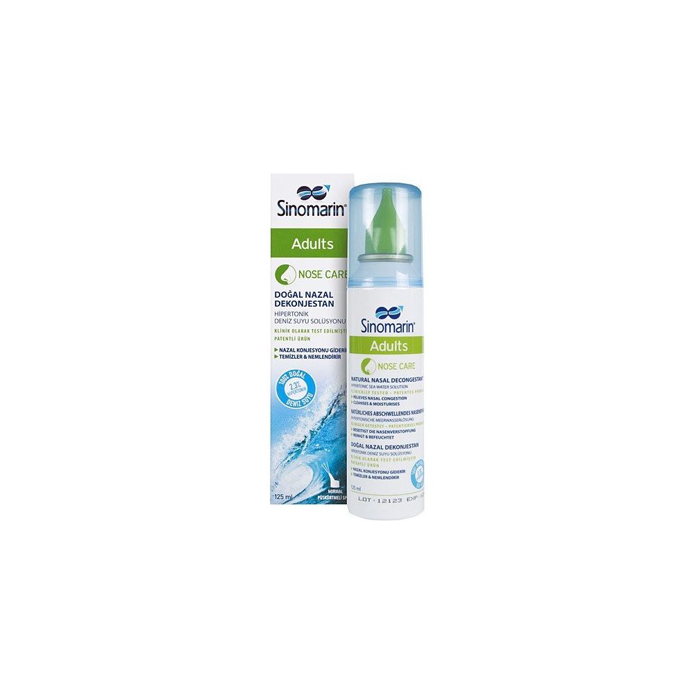 Sinomarin Adults 125 Ml Yetiskinler Icin Hipertonik Deniz Suyu Fiyatlari