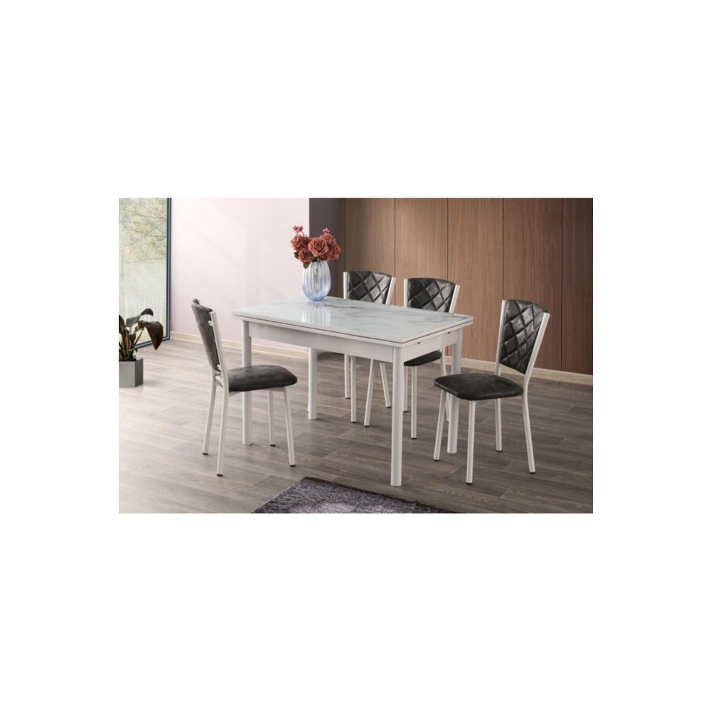 sivas gozde mobilya camli 70x110 cm mutfak masa sandalye takimi fiyatlari